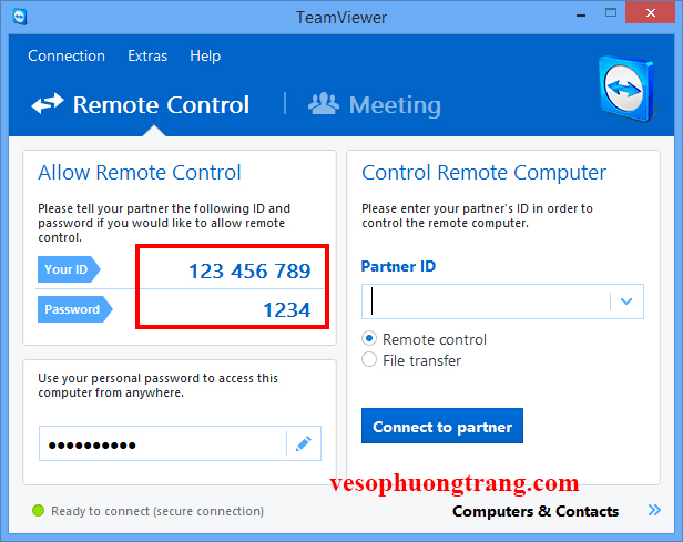 Huong dan cai dat teamviewer 10